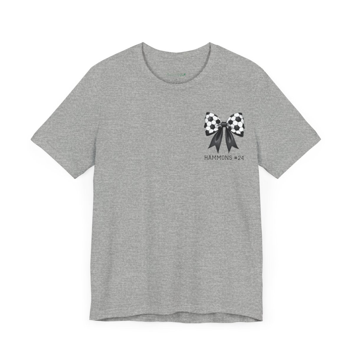 Personalized Coquette Soccer Spirit Retail Fit Tee