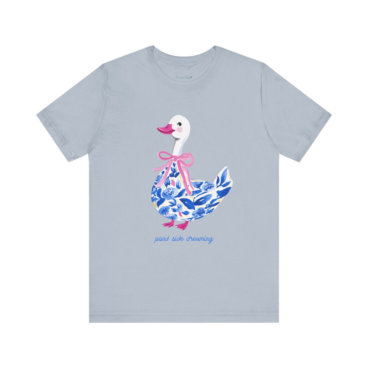 Duck in Blue Coquette Tee