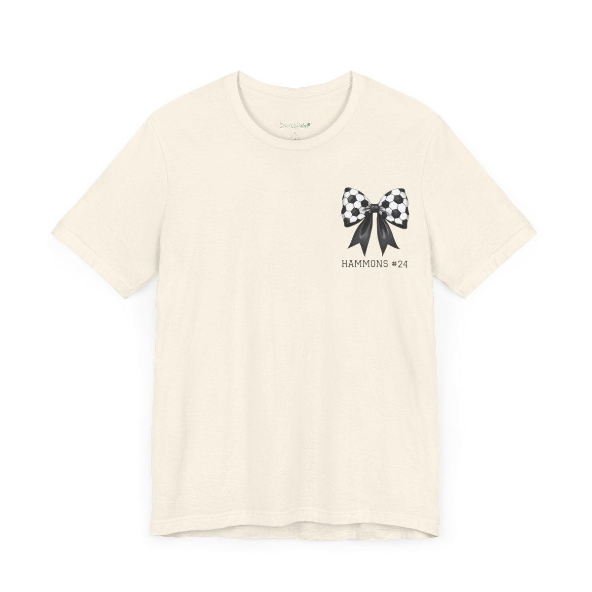 Personalized Coquette Soccer Spirit Retail Fit Tee