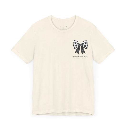 Personalized Coquette Soccer Spirit Retail Fit Tee