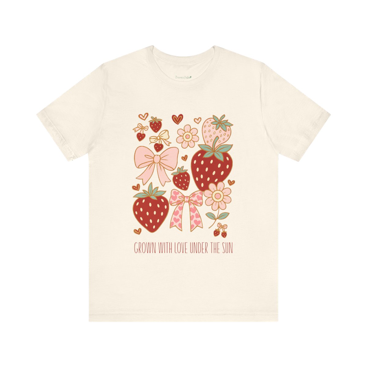 Personalized Sun-kissed Berry Coquette Tee