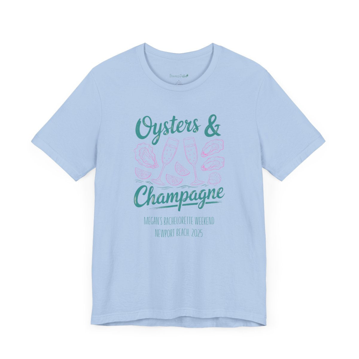 Oysters & Champagne Personalized Shirt