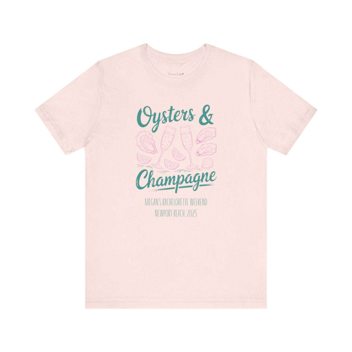 Oysters & Champagne Personalized Shirt