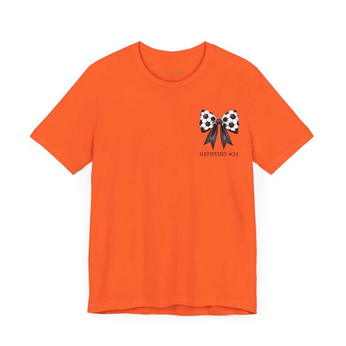 Personalized Coquette Soccer Spirit Retail Fit Tee