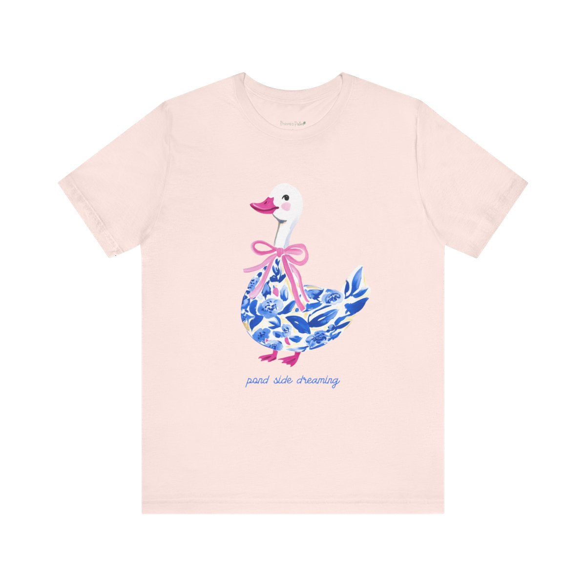 Duck in Blue Coquette Tee