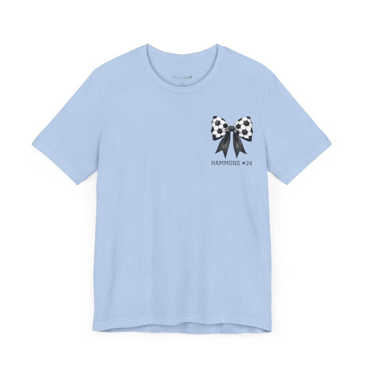 Personalized Coquette Soccer Spirit Retail Fit Tee