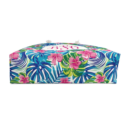Monogram Tropical Weekender Bag | 2 Colors