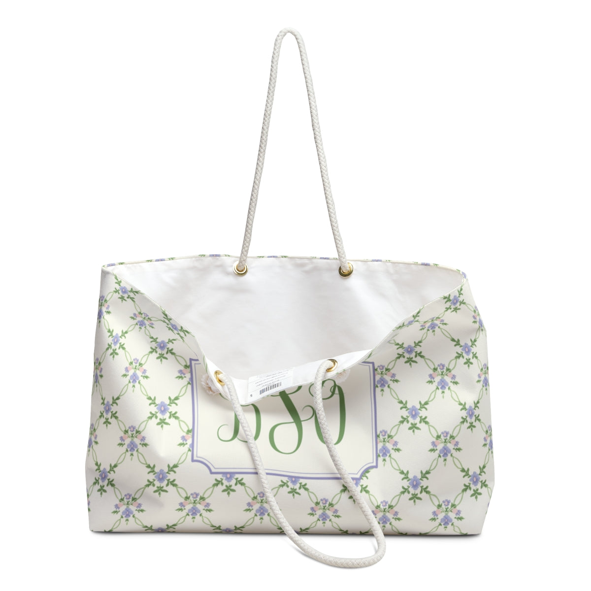 Monogram Stripe Tote Bag | 3 Styles
