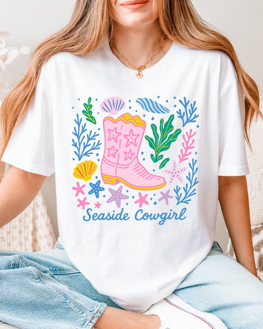 Seaside Cowgirl Tee