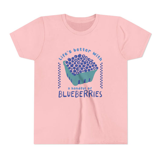 Life's Better with Blueberries Youth Tee