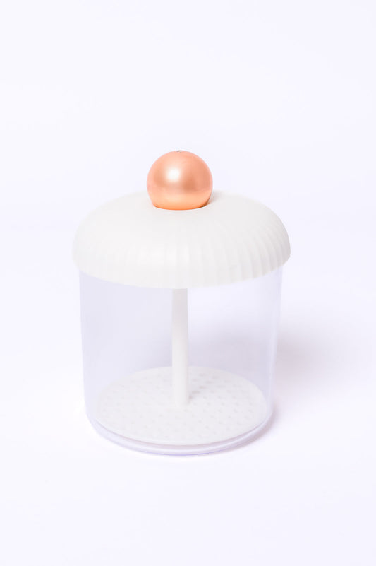 Five Second Beauty Foammaker in White & Gold