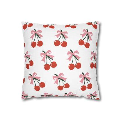 Cherry Throw Pillow Cover