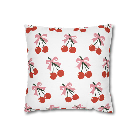 Cherry Throw Pillow Cover