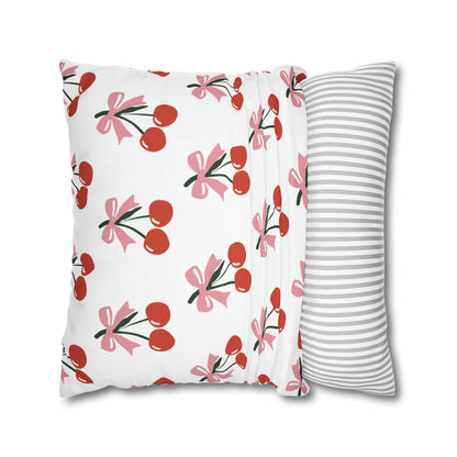 Cherry Throw Pillow Cover