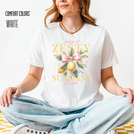 Zesty Sunshine Club Tee