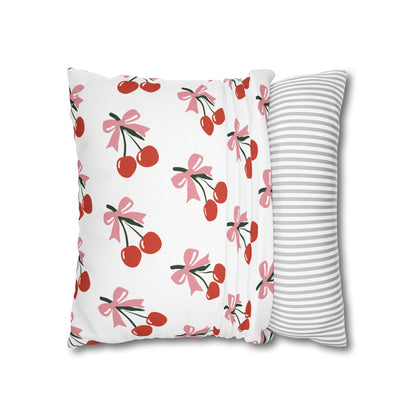 Cherry Throw Pillow Cover