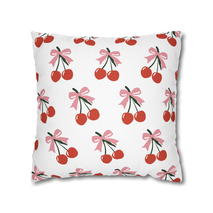 Cherry Throw Pillow Cover