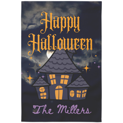 Personalized Halloween Garden Flag | 4 Designs