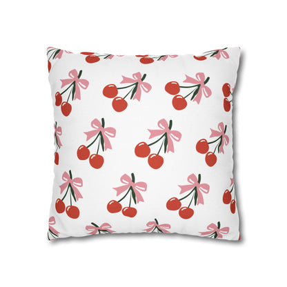 Cherry Throw Pillow Cover