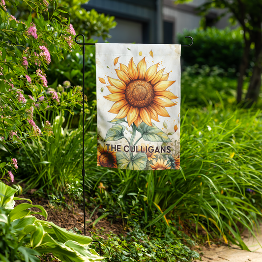 Sunflower Garden Flag | 3 Designs