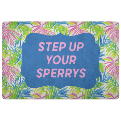 Bahama Breeze Preppy Doormat