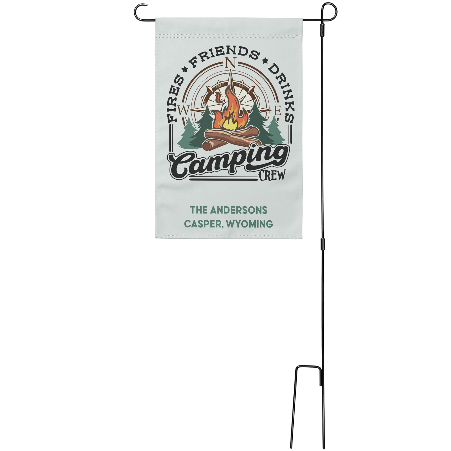 Personalized Camping Flag | 3 Designs