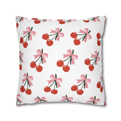 Cherry Throw Pillow Cover