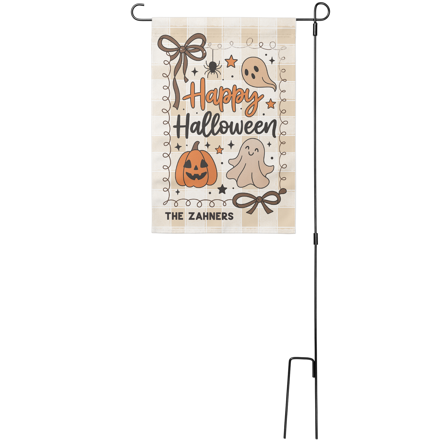 Personalized Halloween Garden Flag | 4 Designs