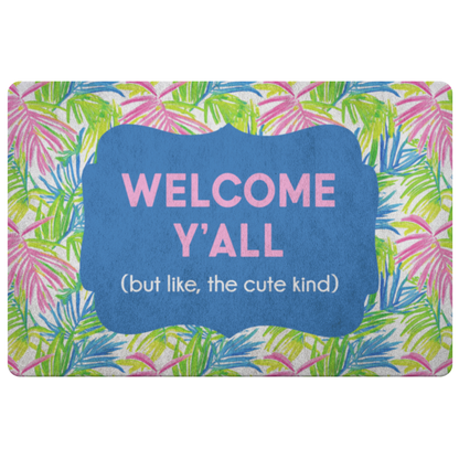 Bahama Breeze Preppy Doormat