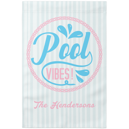 Welcome to our Pool Garden Flag