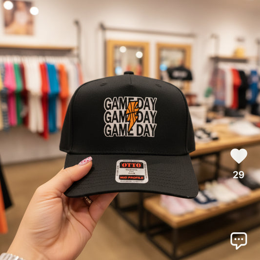 Basketball Gameday Patch Hat