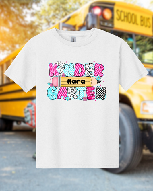 First Day of Kindergarten Shirt