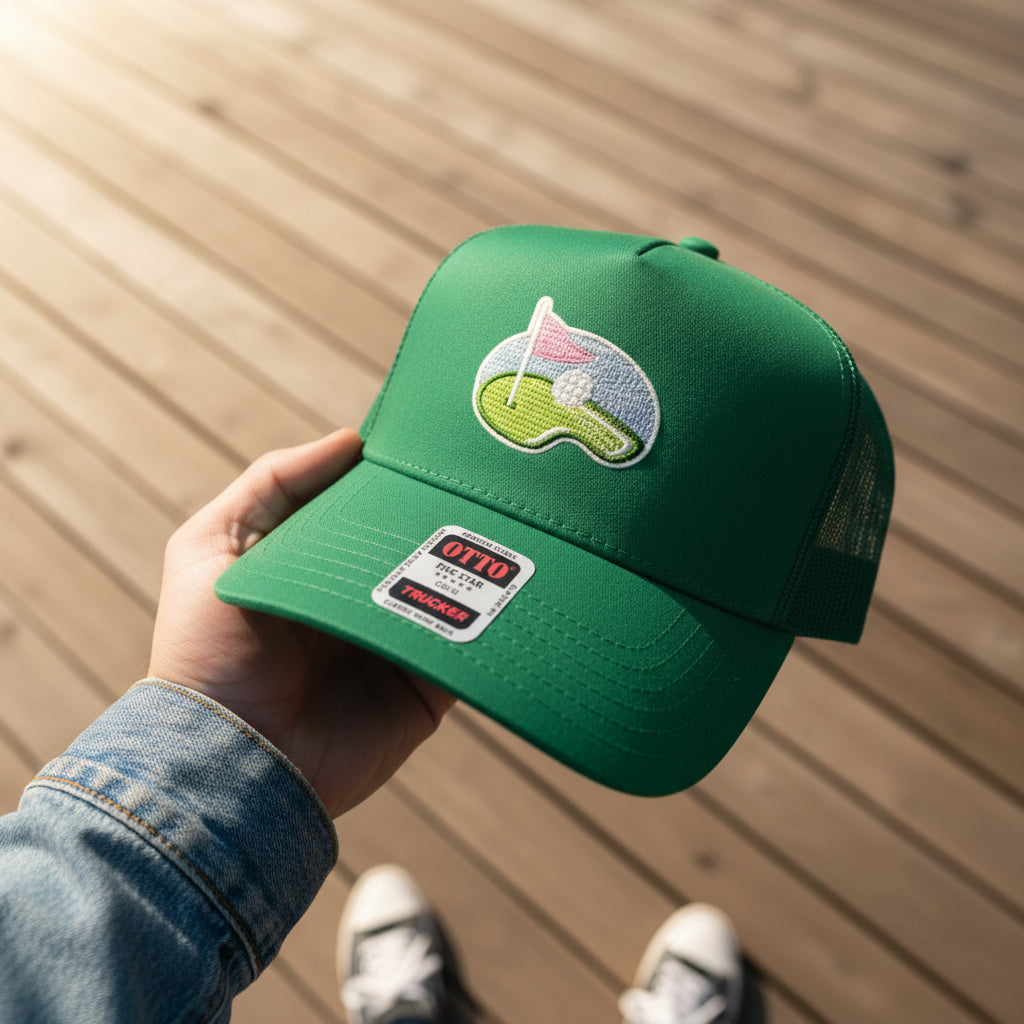 Golf Flag Patch Hat