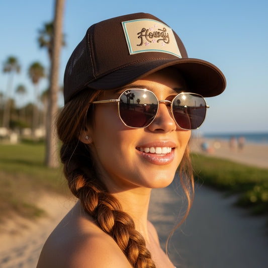 Howdy Rope Patch Hat