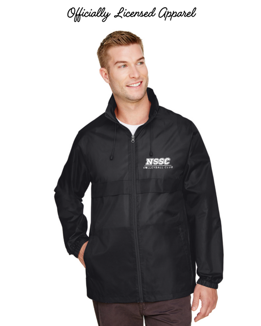 NSSC Embroidered Lightweight Adult Hooded Jacket - 3 Colors