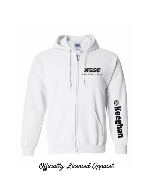 NSSC Personalized Heavy Blend Full-Zip Hooded Sweatshirt