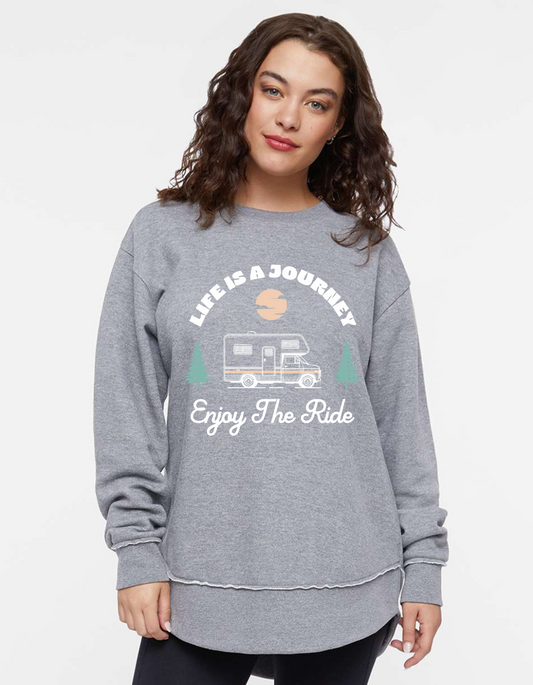 Life is a Journey Women's Fleece Tunic