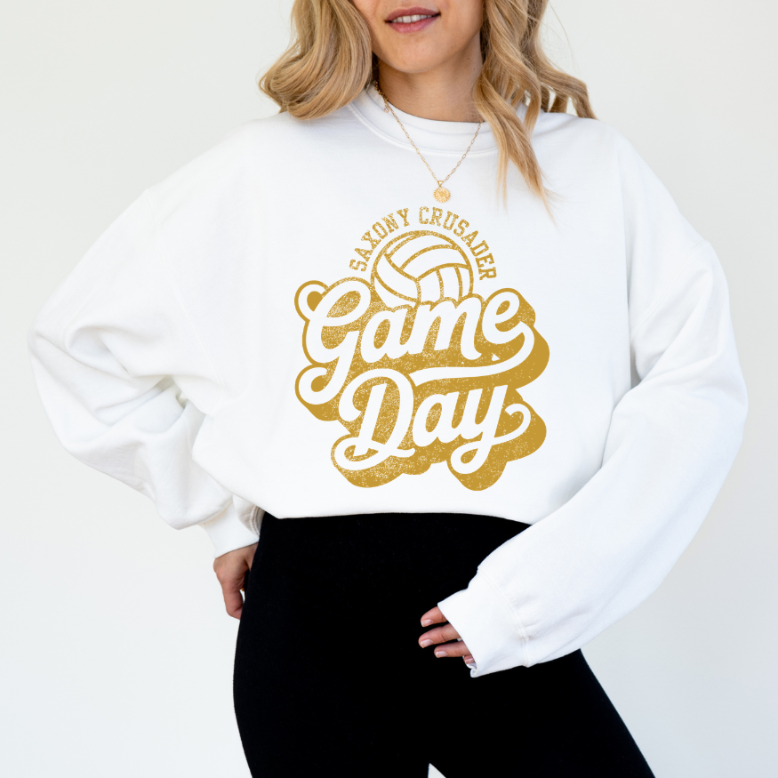 Saxony Game Day Volleyball Sweatshirt