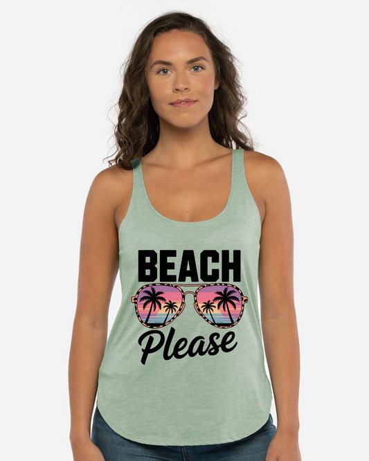 Beach Please Tank Top