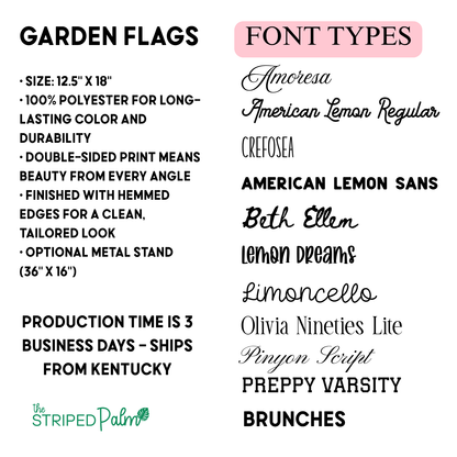 Sunflower Garden Flag | 3 Designs
