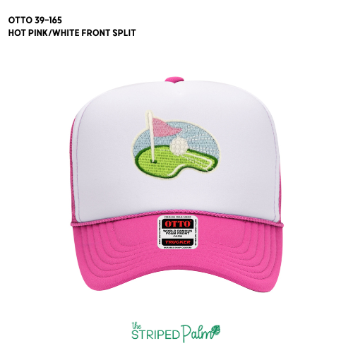 Golf Flag Patch Hat