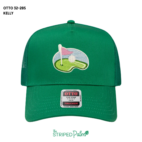 Golf Flag Patch Hat