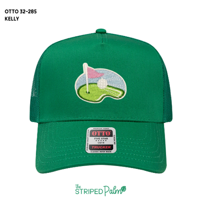 Golf Flag Patch Hat