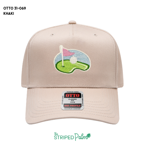 Golf Flag Patch Hat