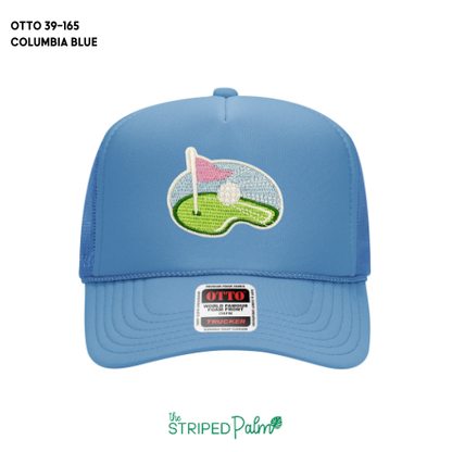 Golf Flag Patch Hat