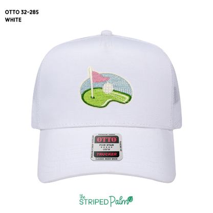 Golf Flag Patch Hat