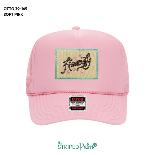 Howdy Rope Patch Hat