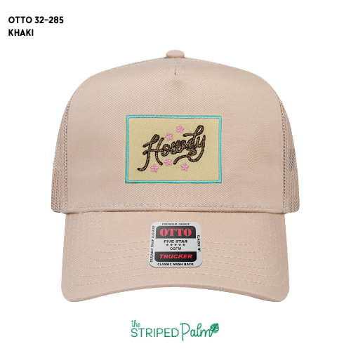 Howdy Rope Patch Hat