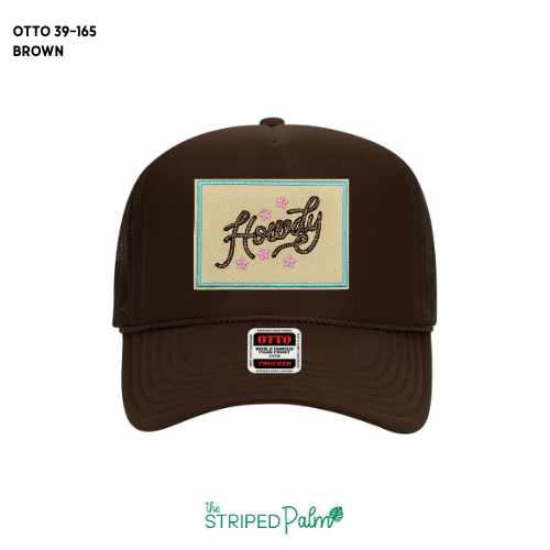 Howdy Rope Patch Hat
