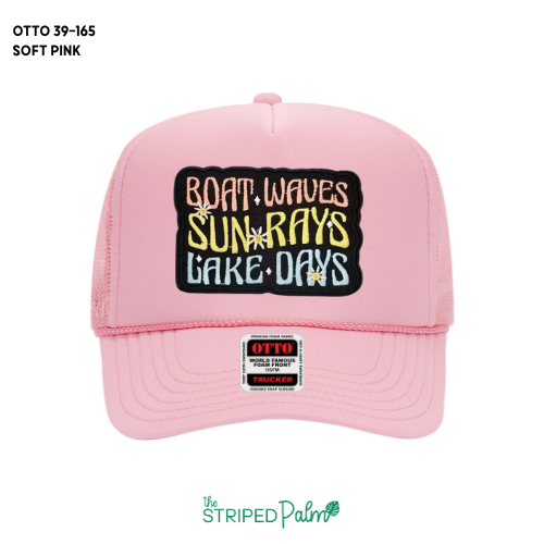 Lake Days Patch Hat